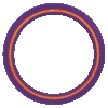 Frisbee Extreme Coaster X, violett